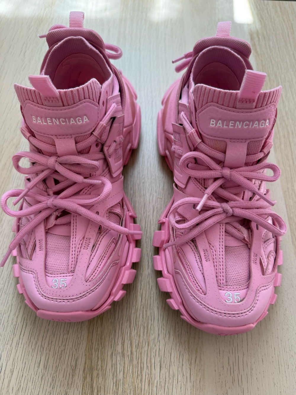 Balenciaga Track Corset in Pink